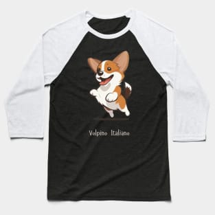 Volpino Italiano Baseball T-Shirt